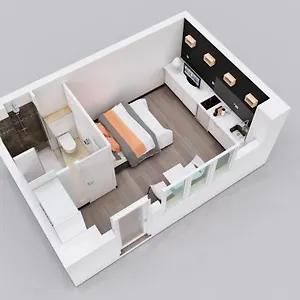  Appartement Le 9ème- Métro Valmy-homalyon